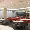 YMCA - 60 Steven Road | Product Seen: [Customised Laminate Tabletop + Cosson Table Base & Elephant Sidechair]<br />